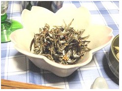 いりこの超簡単佃煮